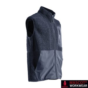 MASCOT® CUSTOMIZED Faserpelz Weste Schwarzblau