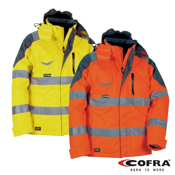 Cofra® HI-VIS Winterjacke RESCUE EN ISO 20471