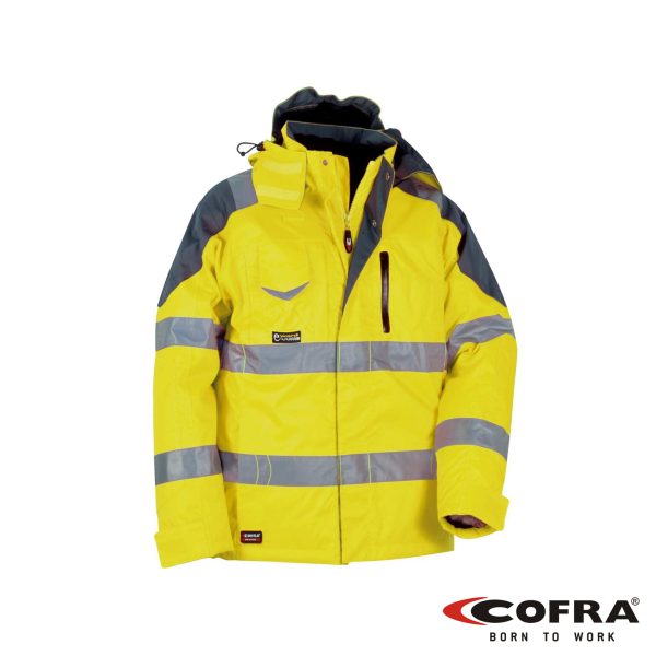Cofra® HI-VIS Winterjacke RESCUE EN ISO 20471 – Bild 4