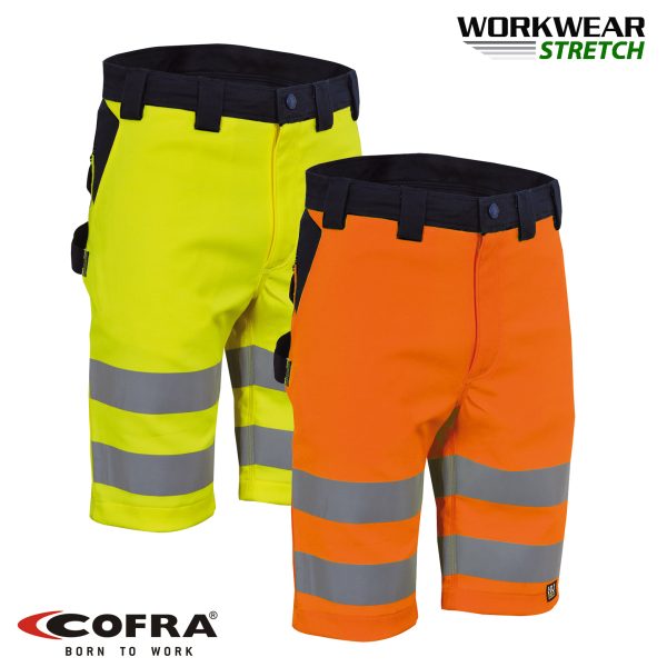 Cofra® Stretch Shorts BJUMA EN ISO 20471