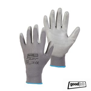 Goodjob® Grey Grip 0702, Feinstrickhandschuhe