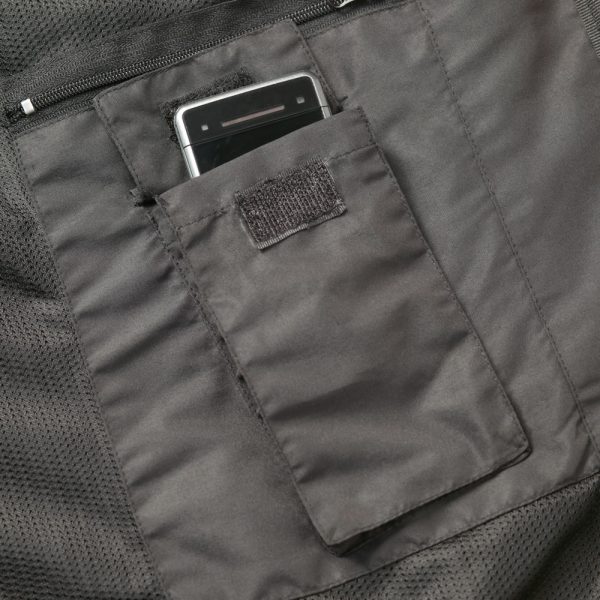 Softshell-Jacke *PREMIUM* grau/schwarz – Bild 4
