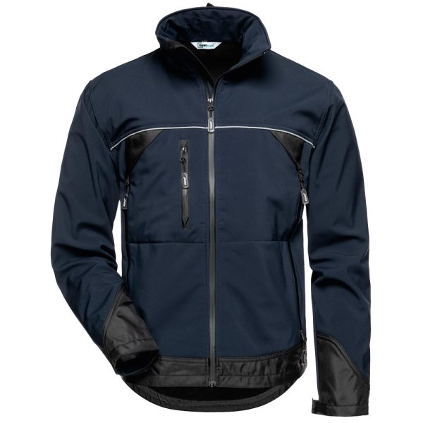 Softshell-Jacke *PREMIUM* marine/schwarz