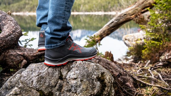 Haix® Black Eagle Adventure 3.0 GTX low graphite-orange – Bild 2