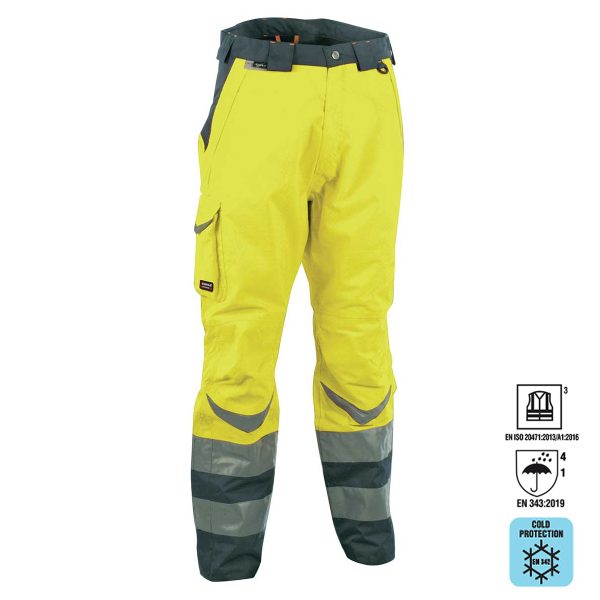 Cofra® Hi-Vis Winterhose / Regenhose SAFE – Bild 4