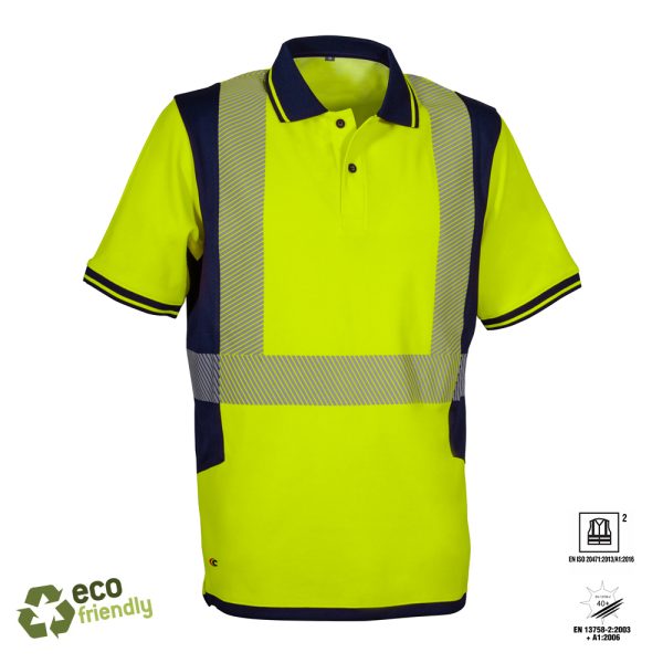 Cofra® Warnschutz Polo Shirt – Bild 6