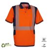 Cofra® Warnschutz Polo Shirt V651 | EN ISO 20471 & UV-Schutz – Bild 5