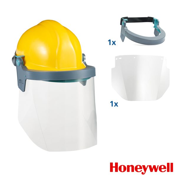 Honeywell Gesichtsschutzschirm Supervisor SA66 EN166 1 F3  inkl. 1 Schutzscheiben
