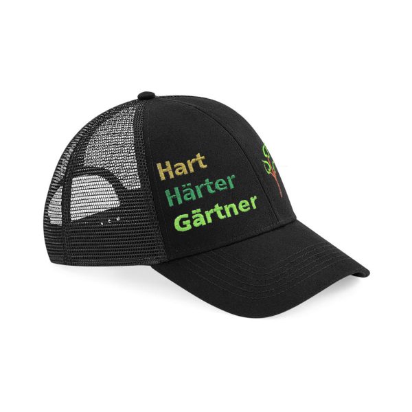 GÄRTNER Caps  schwarz Hart Härter Gärtner