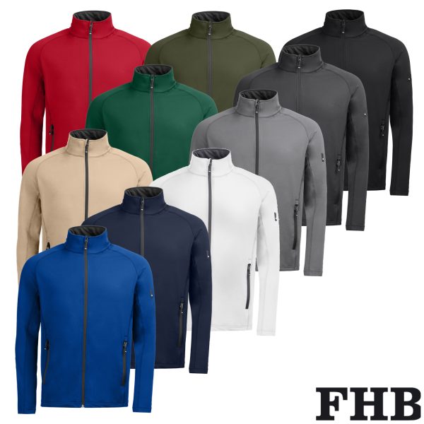 FHB Jersey-Fleecejacke *KUNO*