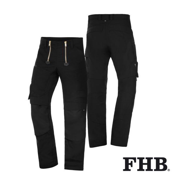 FHB Stretch-Zunfthose MAXI schwarz