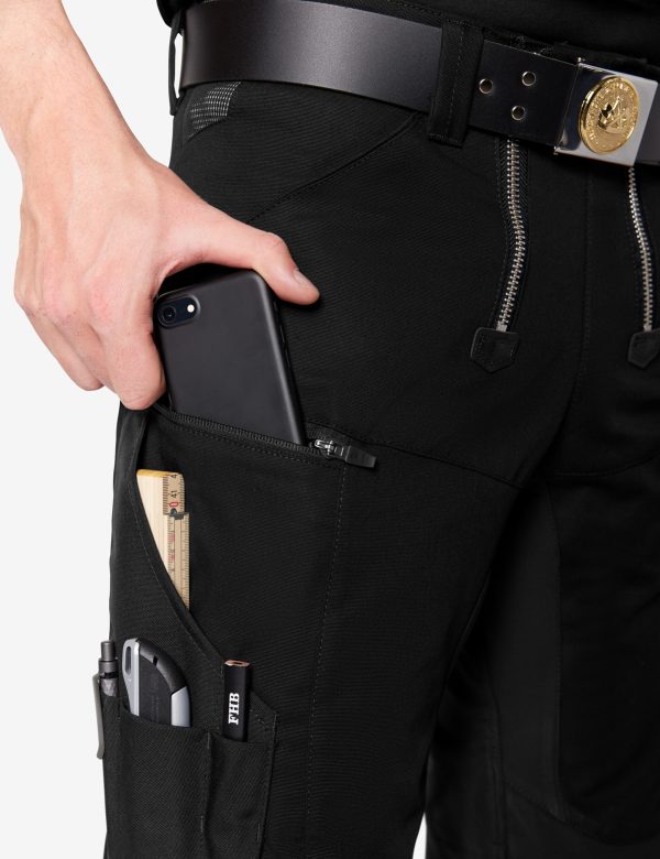 FHB Stretch-Zunfthose MAXI schwarz – Bild 7