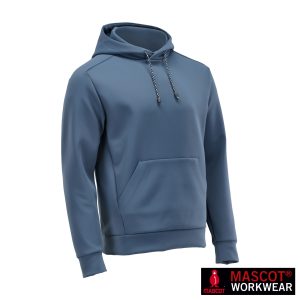 MASCOT® CUSTOMIZED Kapuzenfleecejacke Steinblau 22286-608