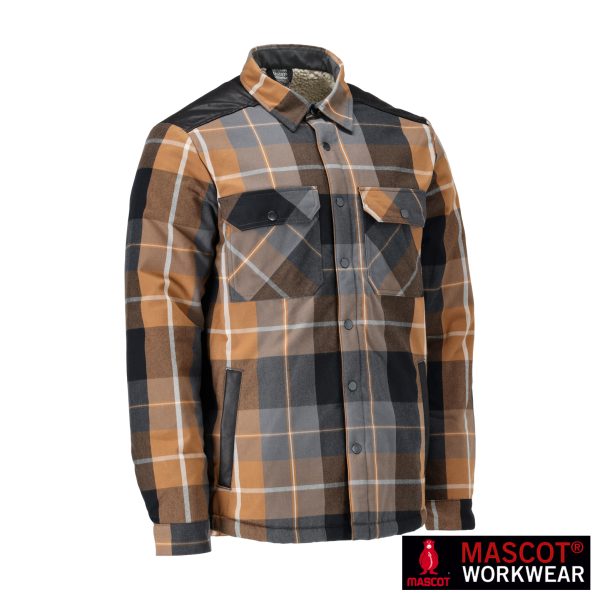 MASCOT® CUSTOMIZED Flanellhemd mit Faserpelzfutter 23104-446 – Bild 6