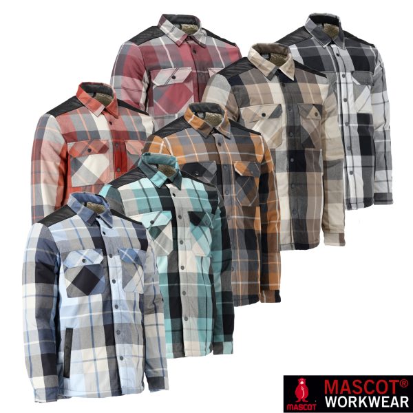 MASCOT® CUSTOMIZED Flanellhemd mit Faserpelzfutter 23104-446