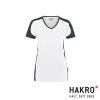 HAKRO Damen V-Shirt Contrast MIKRALINAR® No. 190 – Bild 2