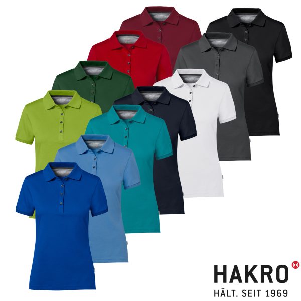 HAKRO COTTON TEC® Damen Poloshirt No. 214
