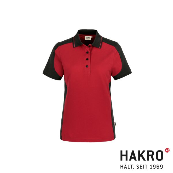HAKRO Damen Poloshirt Contrast MIKRALINAR® No. 239 – Bild 3
