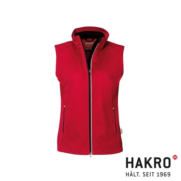 HAKRO Damen Light-Softshellweste Sarina No. 254 – Bild 2