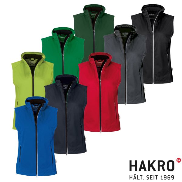 HAKRO Damen Light-Softshellweste Sarina No. 254