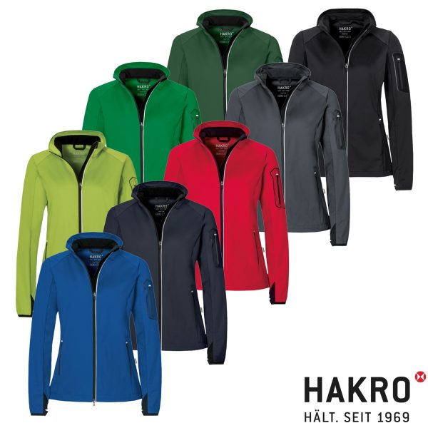 HAKRO Damen Light-Softshelljacke Sidney  No. 256