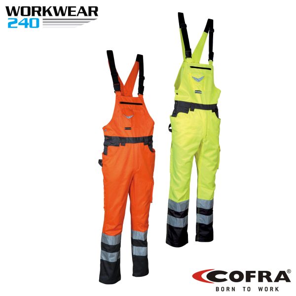 Cofra® Hi-Vis  Latzhose SPARK