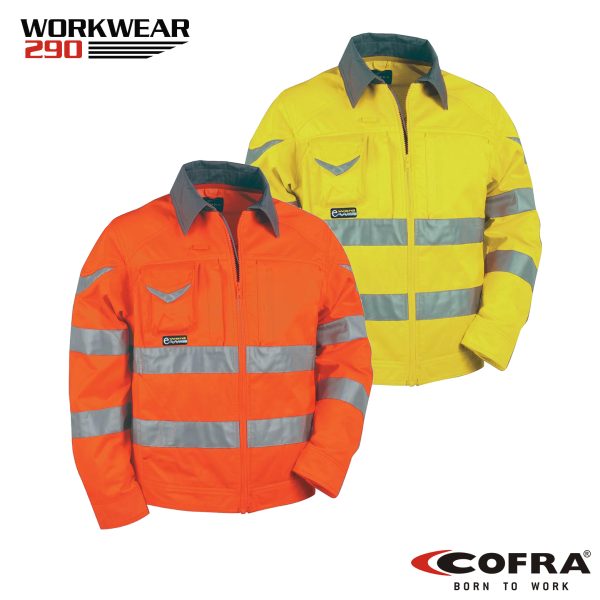 Cofra® Hi-Vis Bundjacke WARNING