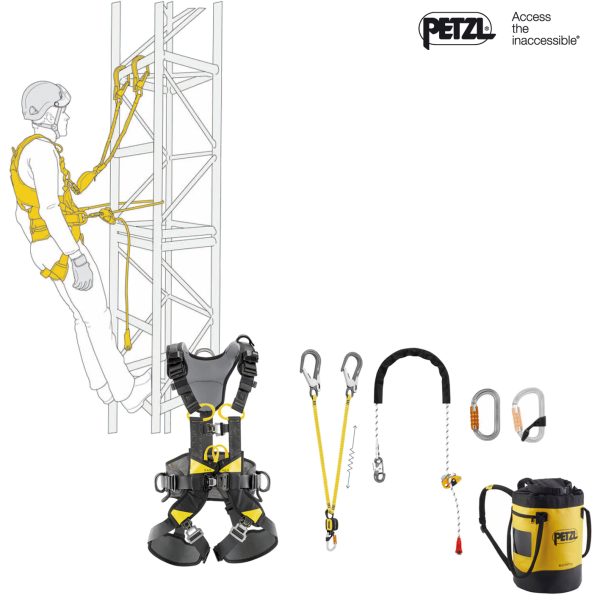 Petzl® FALL ARREST AND WORK POSITIONING KIT