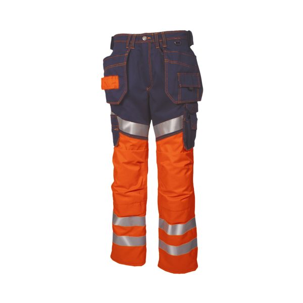 TRANEMO® Bundhose HiVis orange/marine *RP*