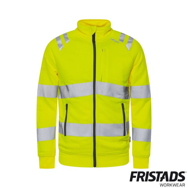 Fristads® High Vis Sweatjacke Kl. 3 7863 GPSW – Bild 3