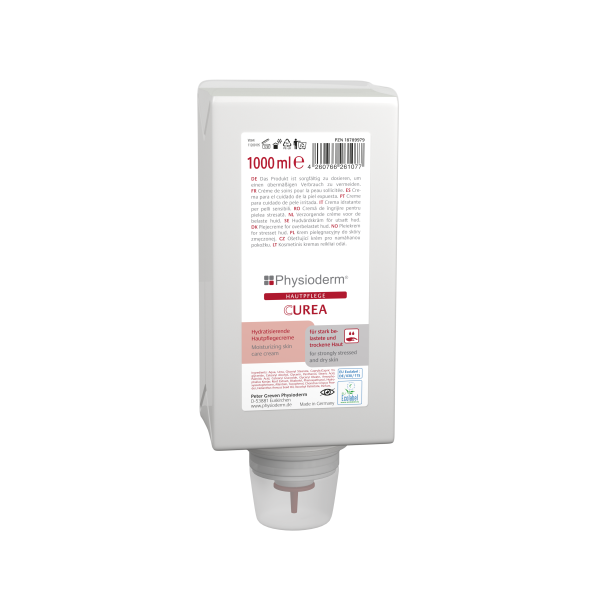 PHYSIODERM® Hautpflegecreme CUREA PURE 1.000 ml Varioflasche