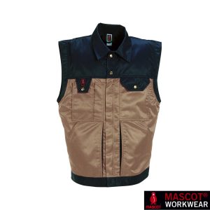 Mascot Image Winterweste TRENTO khaki/marine *RP*