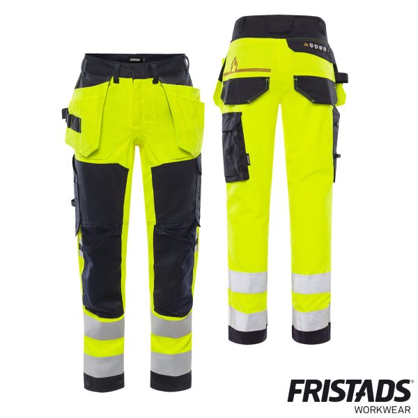 Fristads® Flamestat High Vis Stretch-Handwerkerhose, Kl.2 2167 ATHF