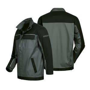 Multinorm Bundjacke grau/schwarz