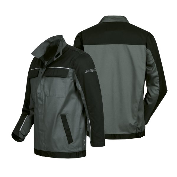 Multinorm Bundjacke grau/schwarz