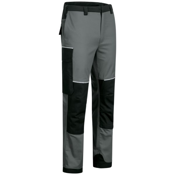 Multinorm Bundhose grau/schwarz – Bild 3