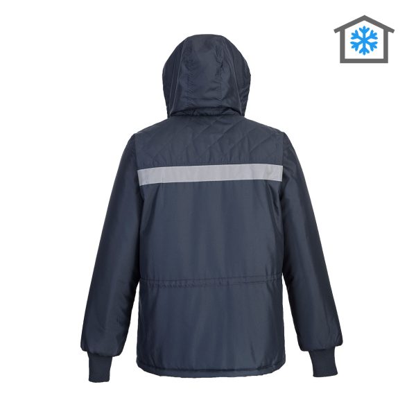 Kühlhaus-Jacke MARINE – Bild 2