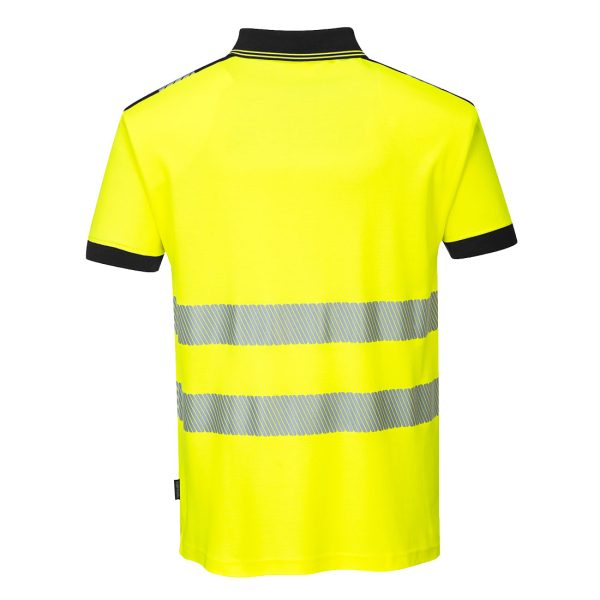 PW3 Warnschutz Polo-Shirt T180 – Bild 3