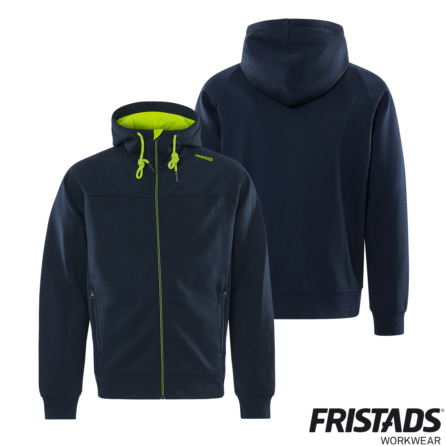 Fristads® Sweatshirt-Jacke mit Kapuze 7550 GSM – Bild 4