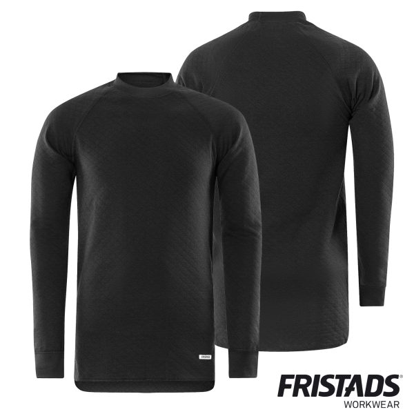 Fristads®  T-Shirt Langarm MATCH3 schwarz -