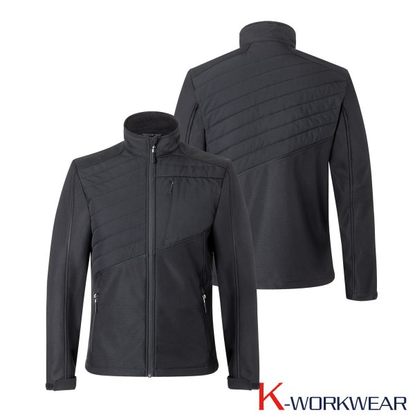 Kübler HYBRID Softshell Jacke schwarz – Bild 2