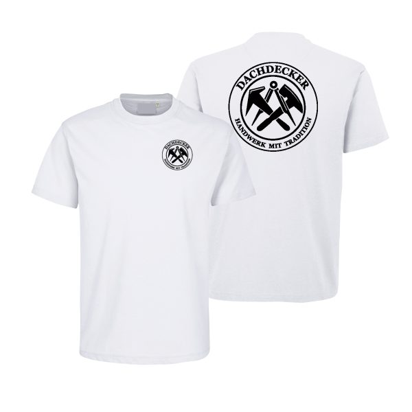 T-Shirt Zimmerer I weiss / schwarz