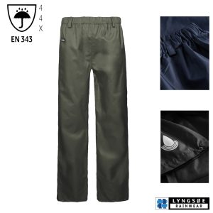Leichte, atmungsaktive Regenhose FOX 6041 grün