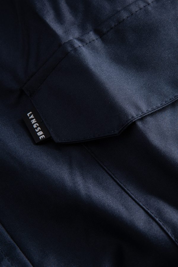 Leichte, atmungsaktive Regenjacke FOX 6048 navy – Bild 2