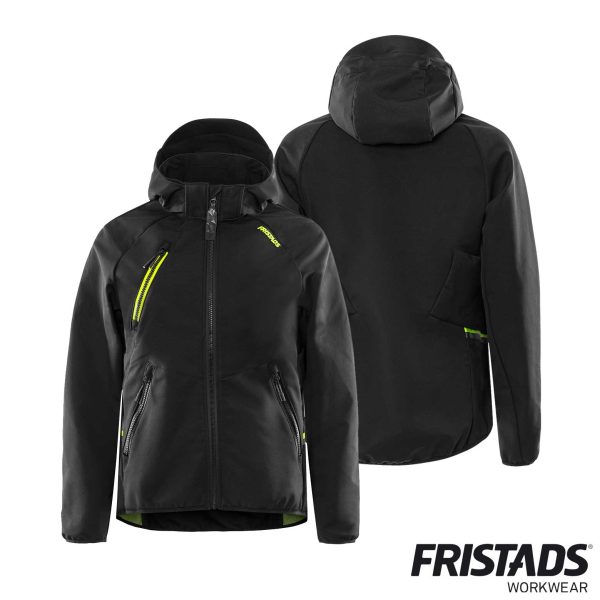 Fristads® Funktions-Softshelljacke mit Kapuze 4871 GBF