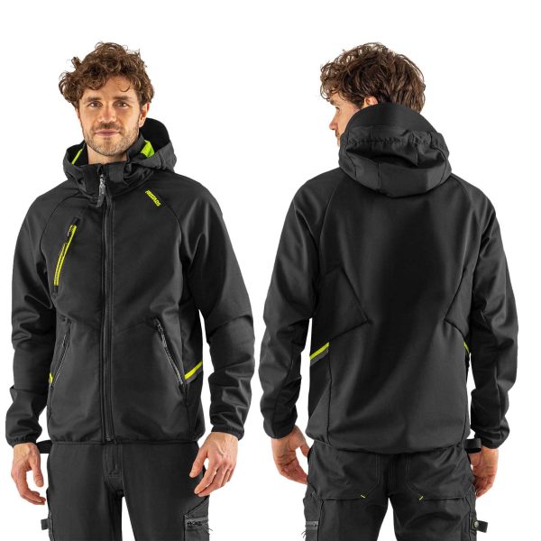 Fristads® Funktions-Softshelljacke mit Kapuze 4871 GBF – Bild 4