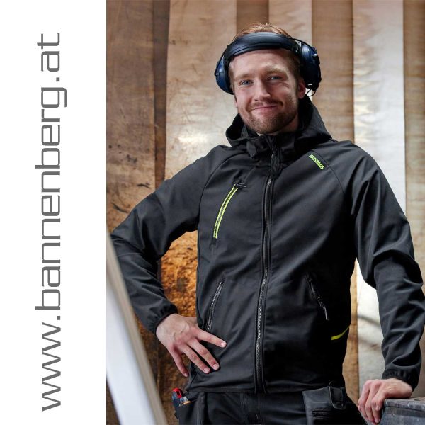 Fristads® Funktions-Softshelljacke mit Kapuze 4871 GBF – Bild 6