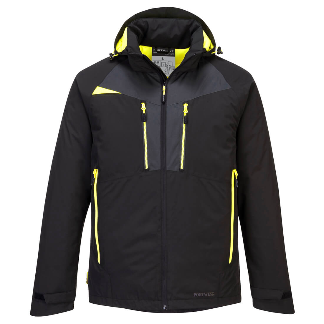 Portwest DX4 Winterjacke DX460 | Wasserdichte Stretch-Arbeitsjacke