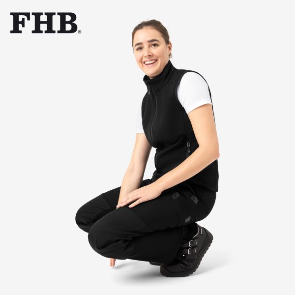 FHB Damen-Strick-Fleeceweste ELSA – Wärme, Komfort & Funktionalität – Bild 2