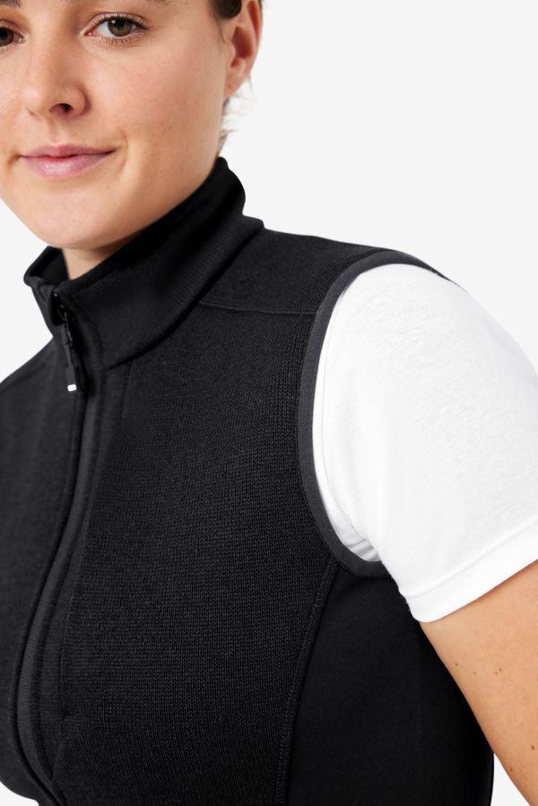 FHB Damen-Strick-Fleeceweste ELSA – Wärme, Komfort & Funktionalität – Bild 6